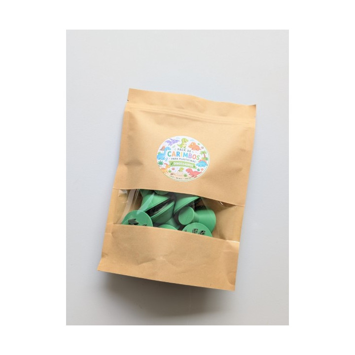 Carimbos para Plasticina - DINOSSAUROS