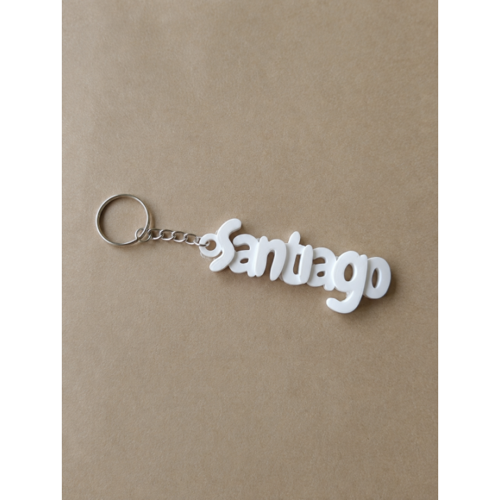 Porta-Chaves com Nome Personalizado