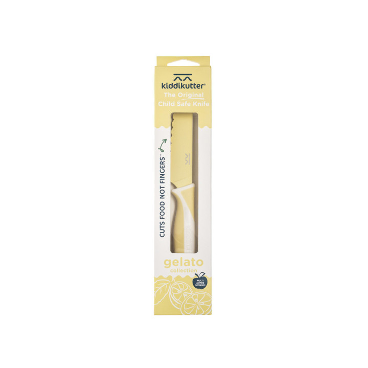 KIDDIKUTTER - Faca de Autonomia Infantil Lemon Cream