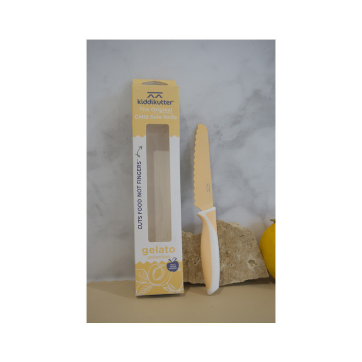 KIDDIKUTTER - Faca de Autonomia Infantil Iced Apricot