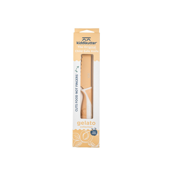 KIDDIKUTTER - Faca de Autonomia Infantil Iced Apricot