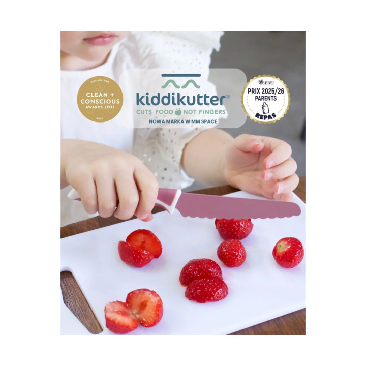 KIDDIKUTTER - Faca de Autonomia Infantil Matcha Latte