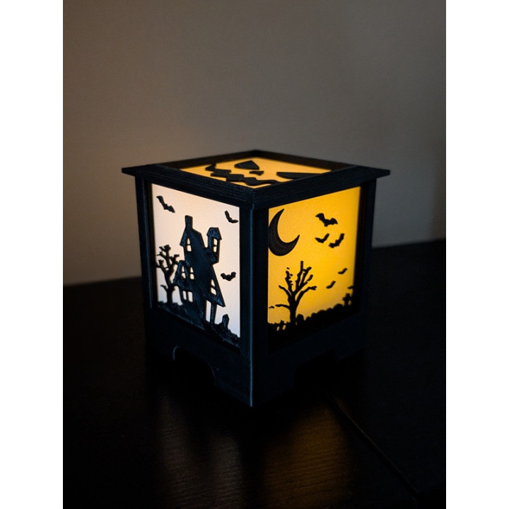 Lanterna de Halloween