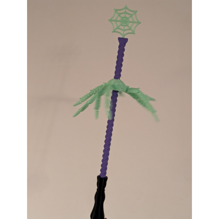 Varinha Aranha Brilha no Escuro