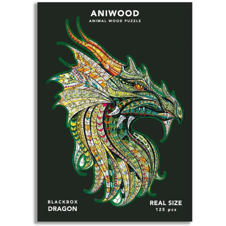 ANIWOOD - Puzzle Madeira Dragão