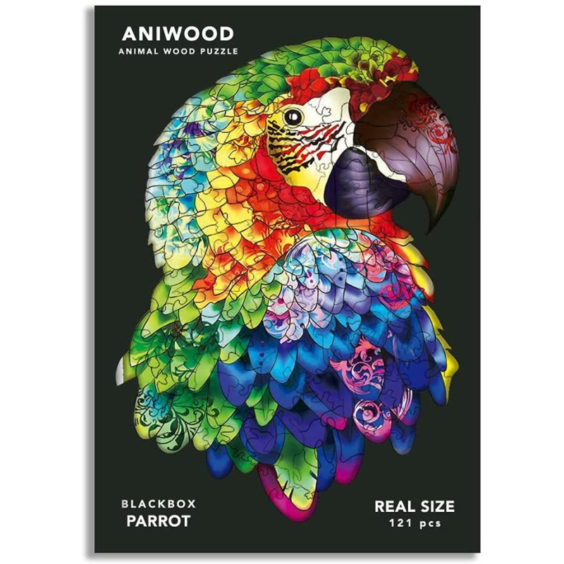 ANIWOOD - Puzzle Madeira Papagaio