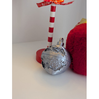 Bola de Natal Cinzenta