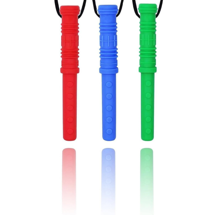 Colar  Mordedor Sensorial em Silicone