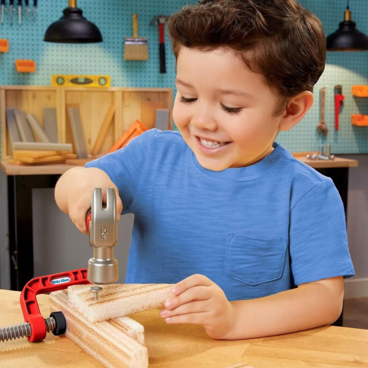 LITTLE TIKES - Creative Kit Martelo e Pregos