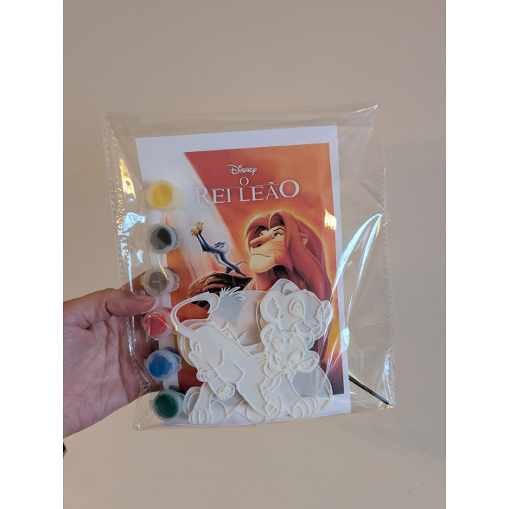 Kit Colorir Rei Leão