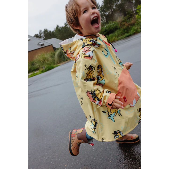 HELLO HOSSY - Poncho UNICORN 4-6 anos