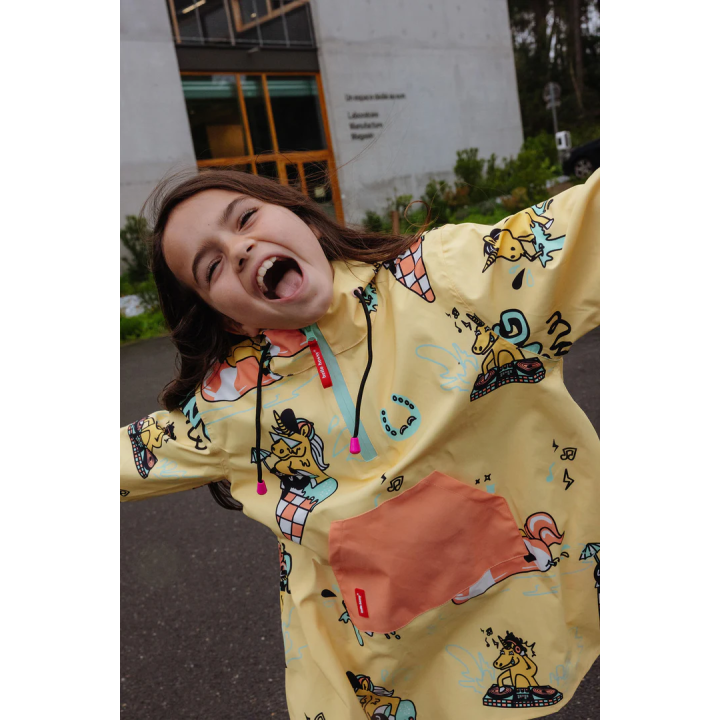 HELLO HOSSY - Poncho UNICORN 4-6 anos