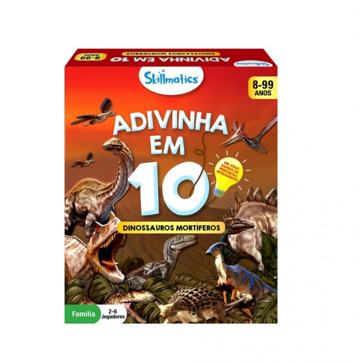 SKILLMATICS - Adivinha em 10 Dinossauros Mortíferos