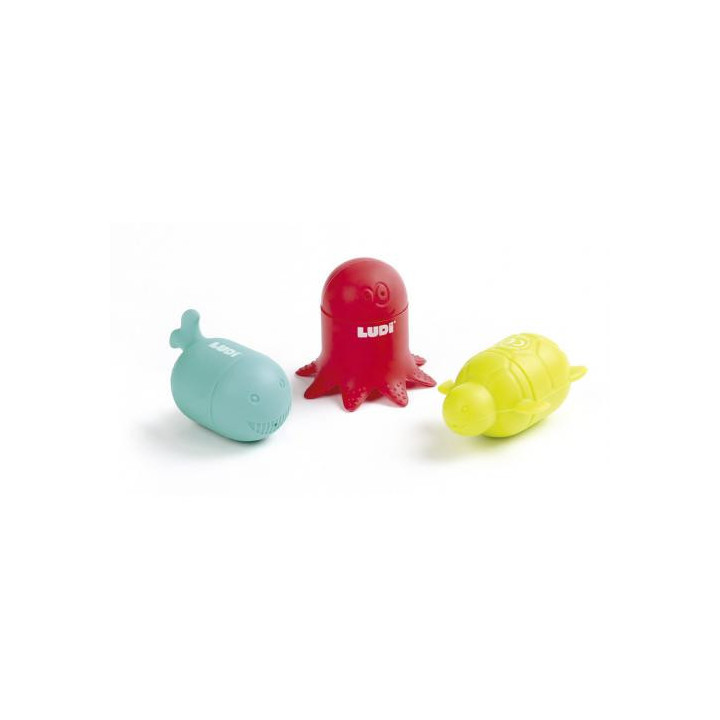 LUDI - Brinquedos Marinhos de Silicone