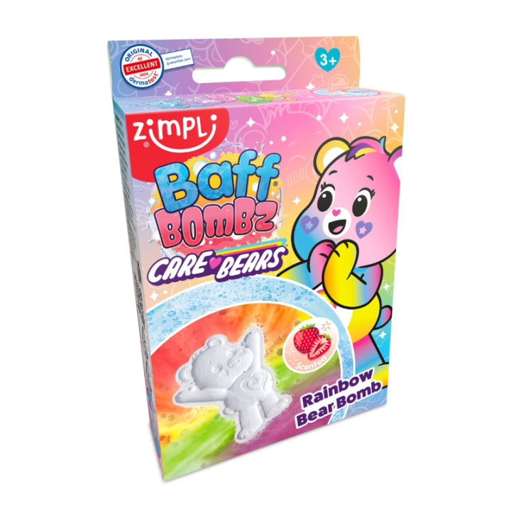 ZIMPLI KIDS - Care Bears Baff Bombz com Efeitos Especiais