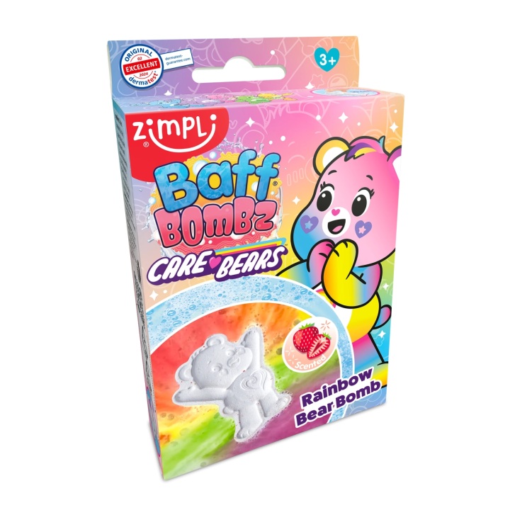 ZIMPLI KIDS - Care Bears Baff Bombz com Efeitos Especiais