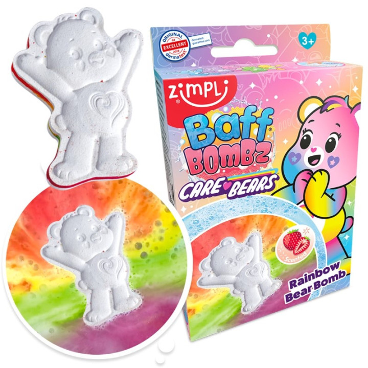 ZIMPLI KIDS - Care Bears Baff Bombz com Efeitos Especiais