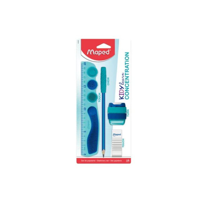 PRÉ-VENDA - MAPED - Kit Escolar Kidy Learn Concentration 4 Peças