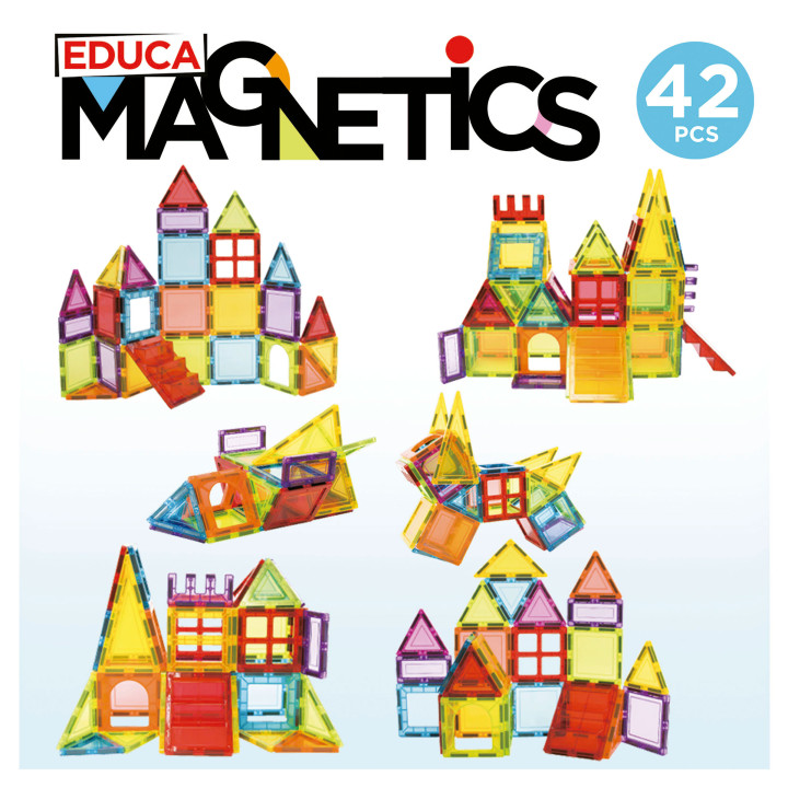 PRÉ-VENDA - EDUCA - EDUCA MAGNETICS 42 PCS