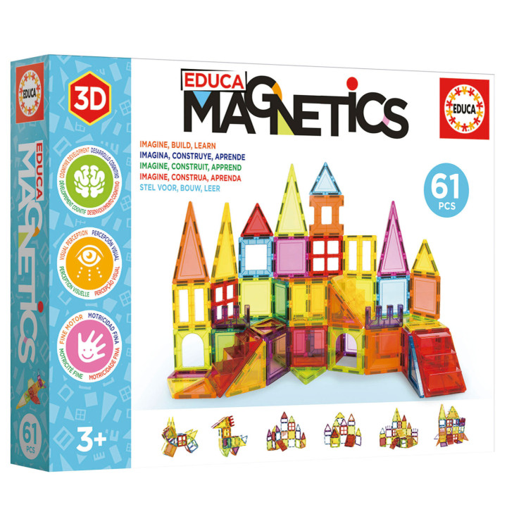 PRÉ-VENDA - EDUCA - EDUCA MAGNETICS 63 PCS