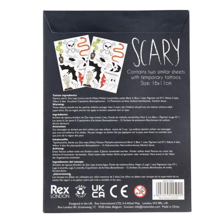 REX LONDON - Tatuagem SCARY