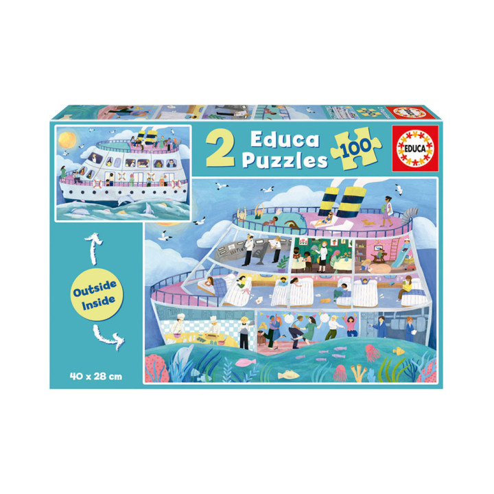 EDUCA - Puzzle Outside-Inside Barco