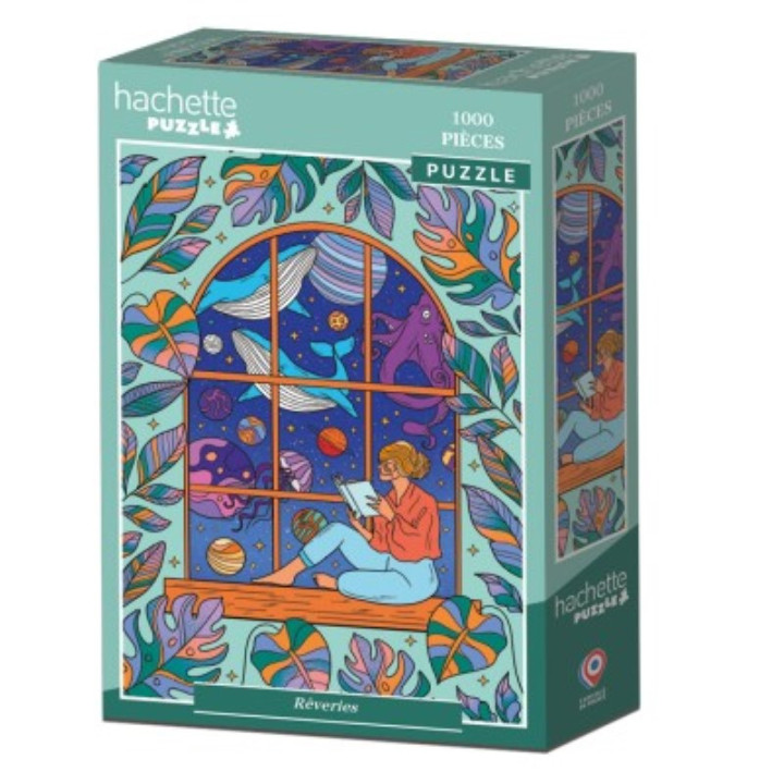 HACHETTE - Puzzle Devaneios 1000 peças