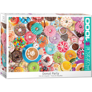 EUROGRAPHICS - Puzzle Donut Party 1000 peças