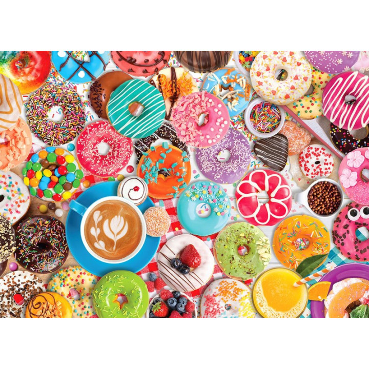 EUROGRAPHICS - Puzzle Donut Party 1000 peças