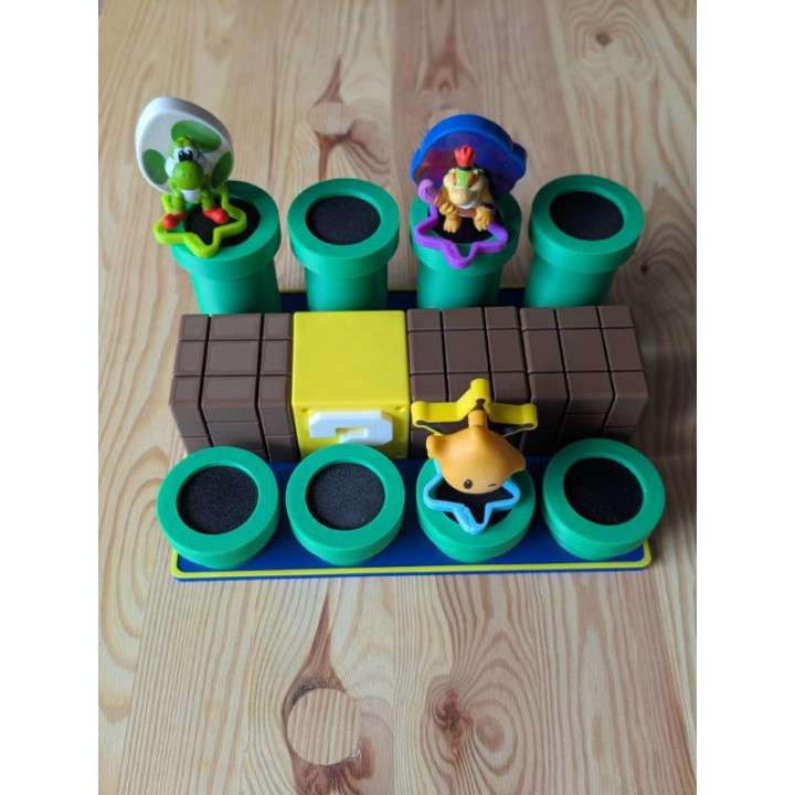 Expositor Figuras de SUPER MARIO